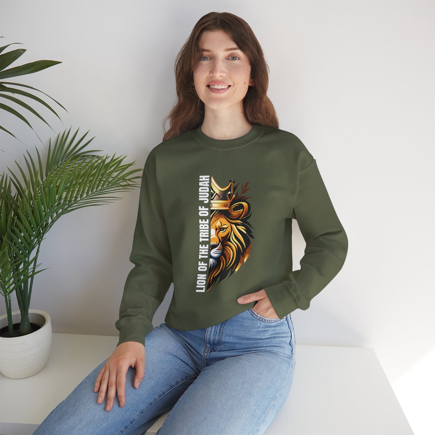 Tribe of Judah Unisex Heavy Blend™ Crewneck Sweatshirt