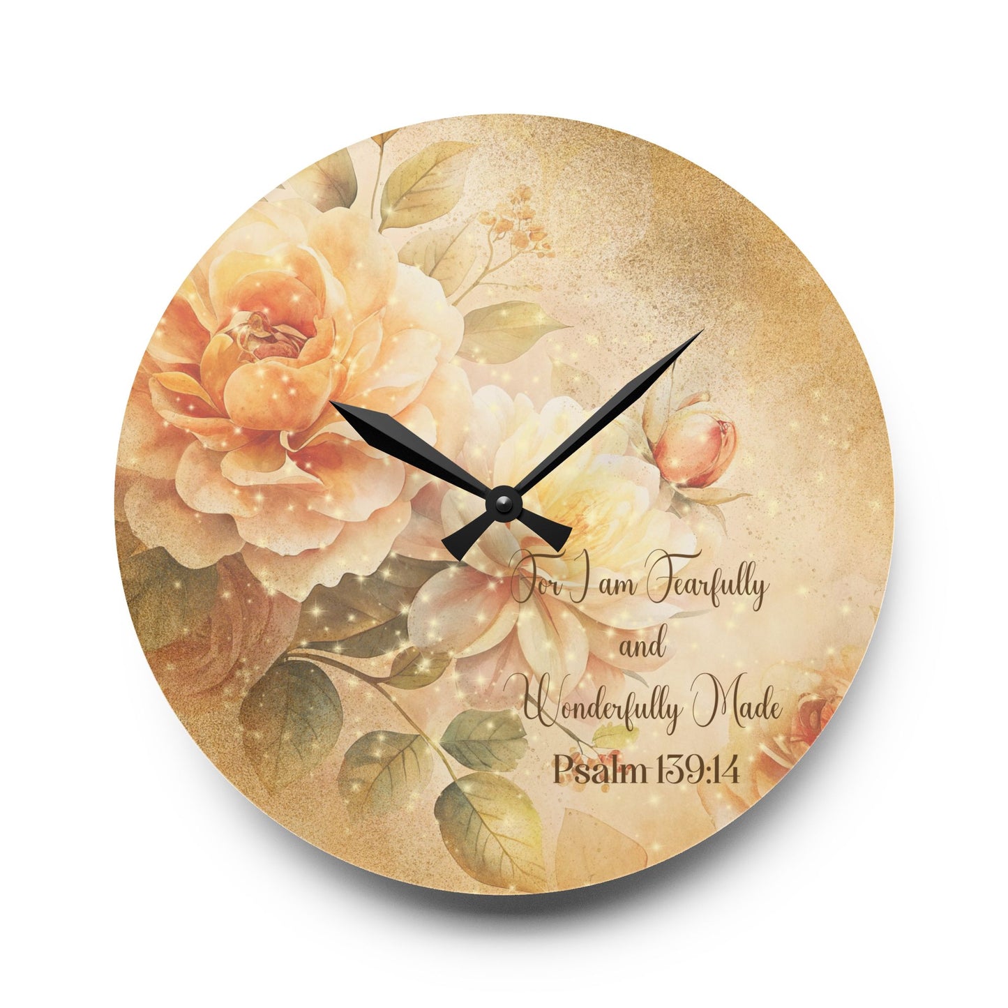 Fearfully Made Acrylic Wall Clock