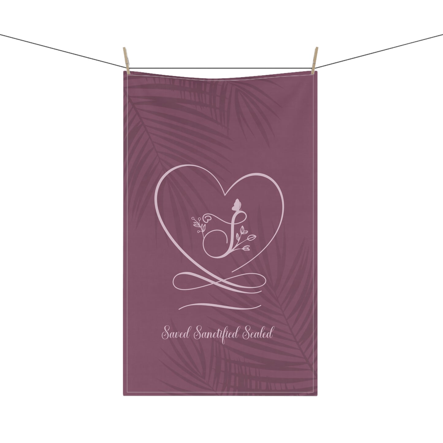 Saved 2 Tea Towels (cotton, poly)