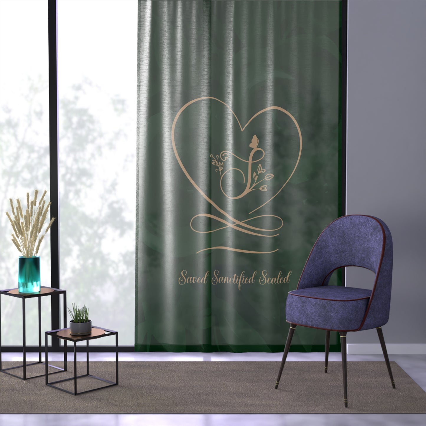 Saved Sheer Window Curtain