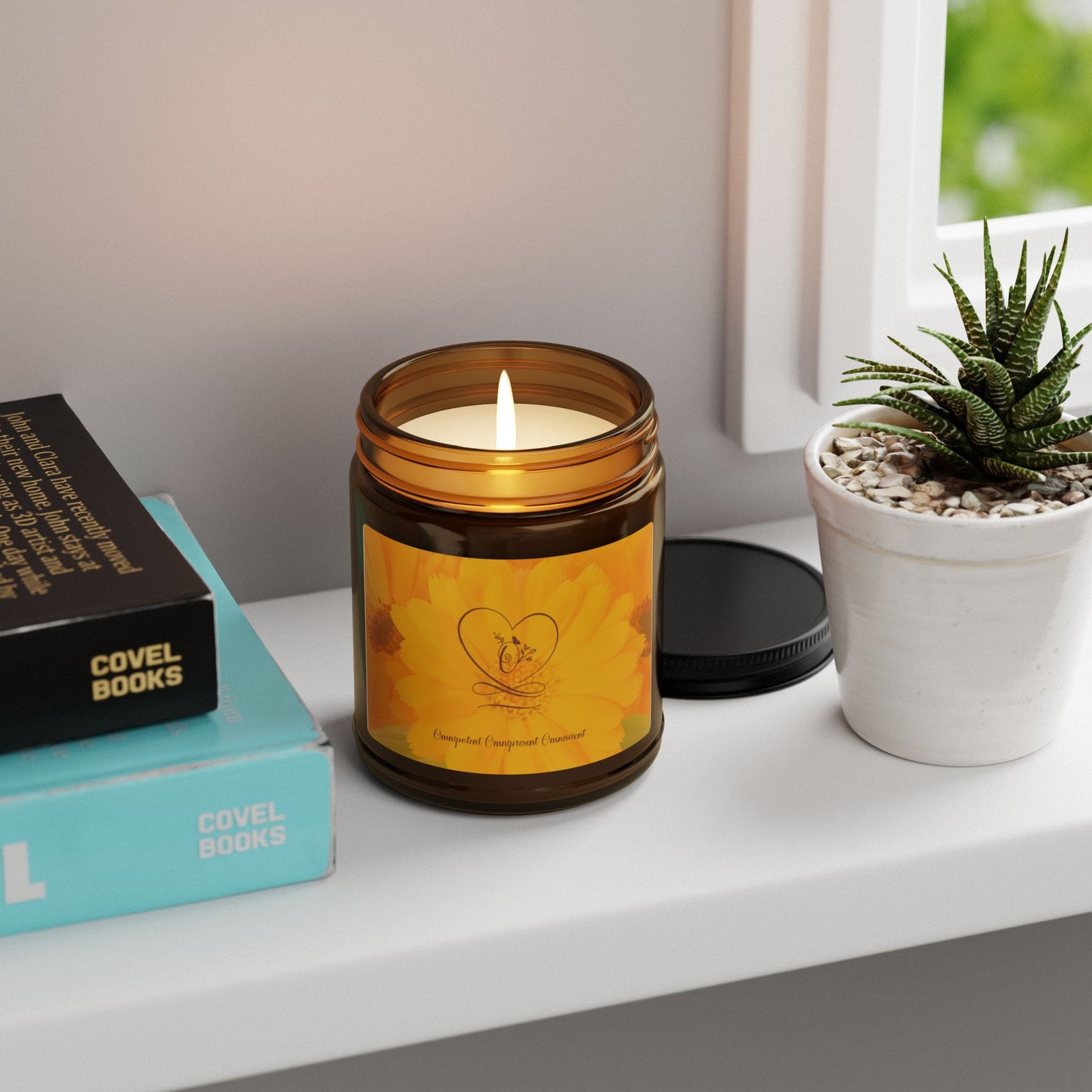 Omnipotent Soy Candle (Multi-Size, Amber Jar)
