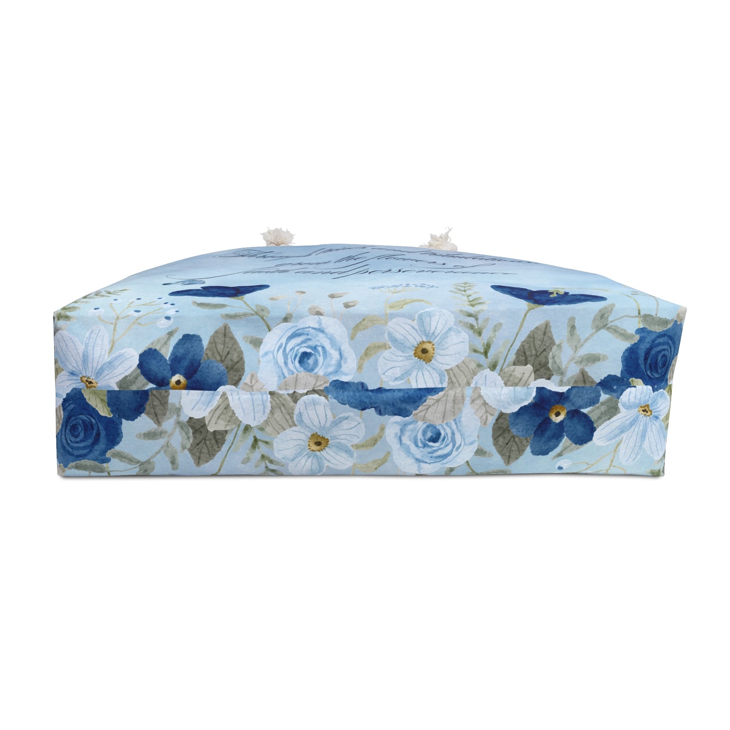 Flowers of Faith Weekender Bag