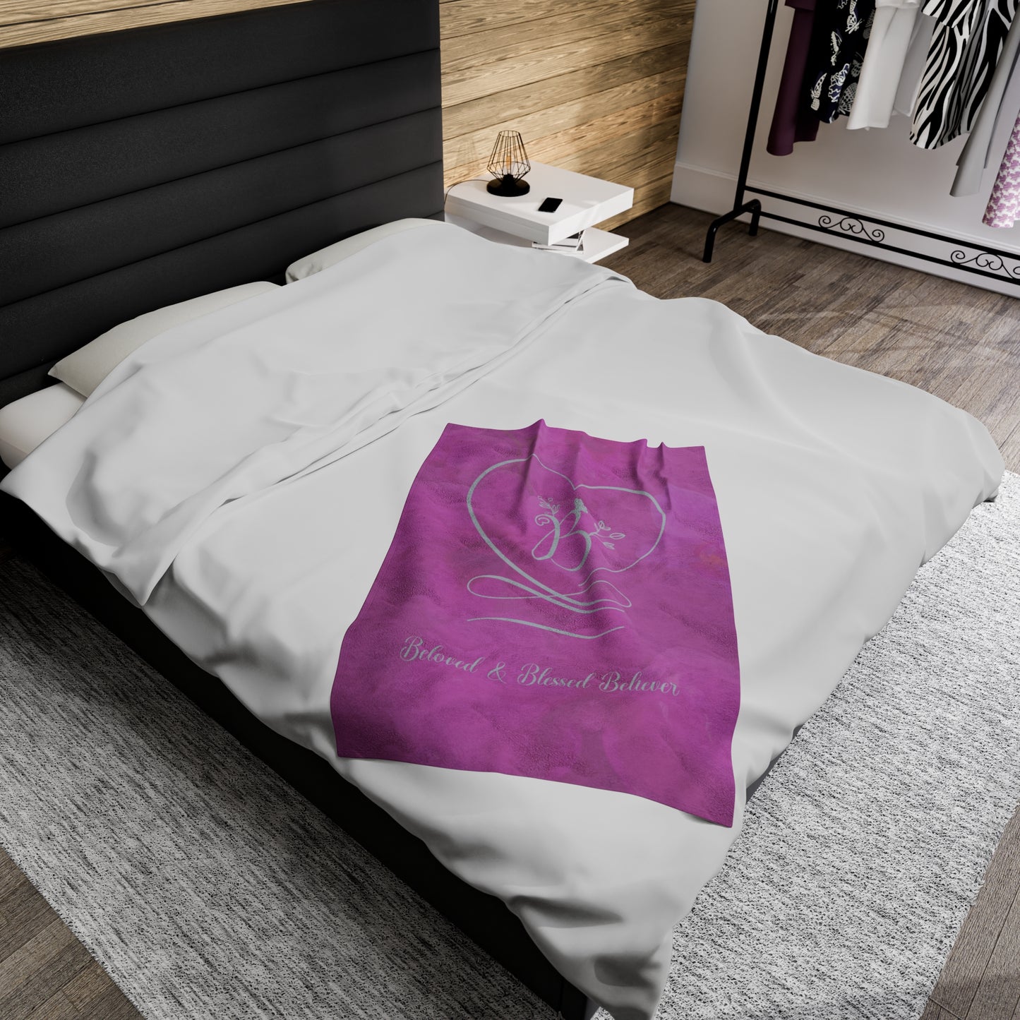 Beloved Velveteen Plush Blanket