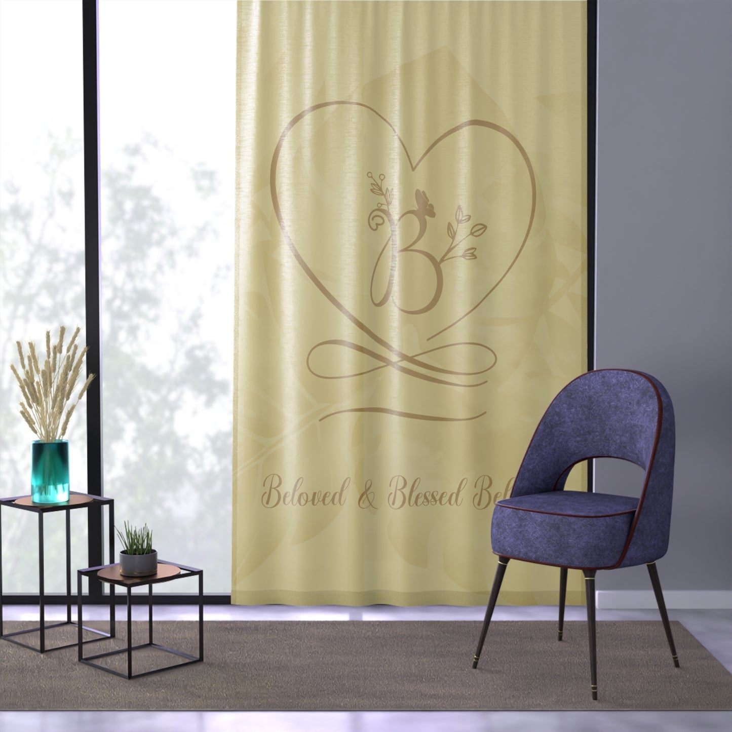 Beloved 2 Sheer Window Curtain