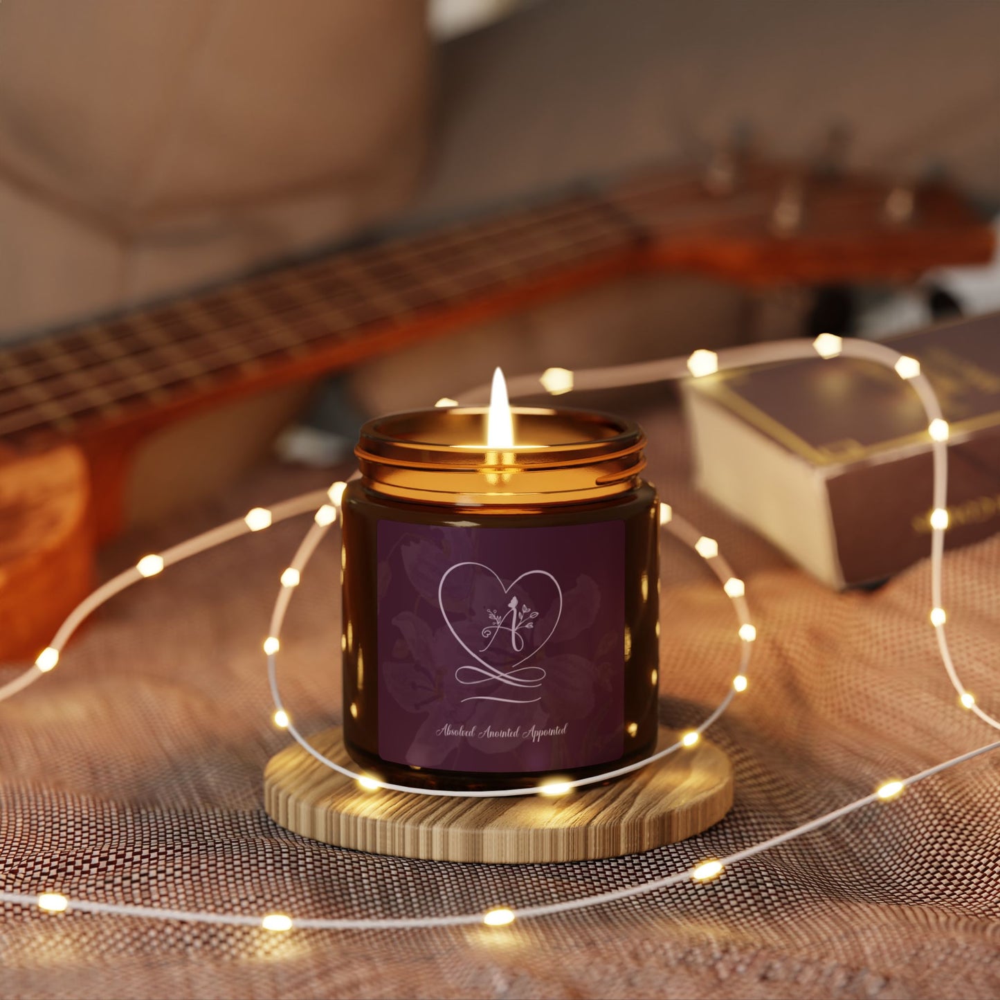 Anointed 2 Soy Candle (Multi-Size, Amber Jar)