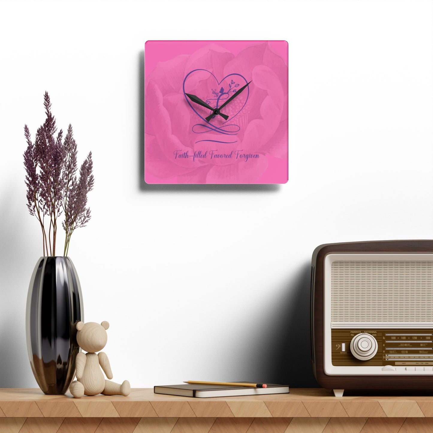 Favored Acrylic Wall Clock
