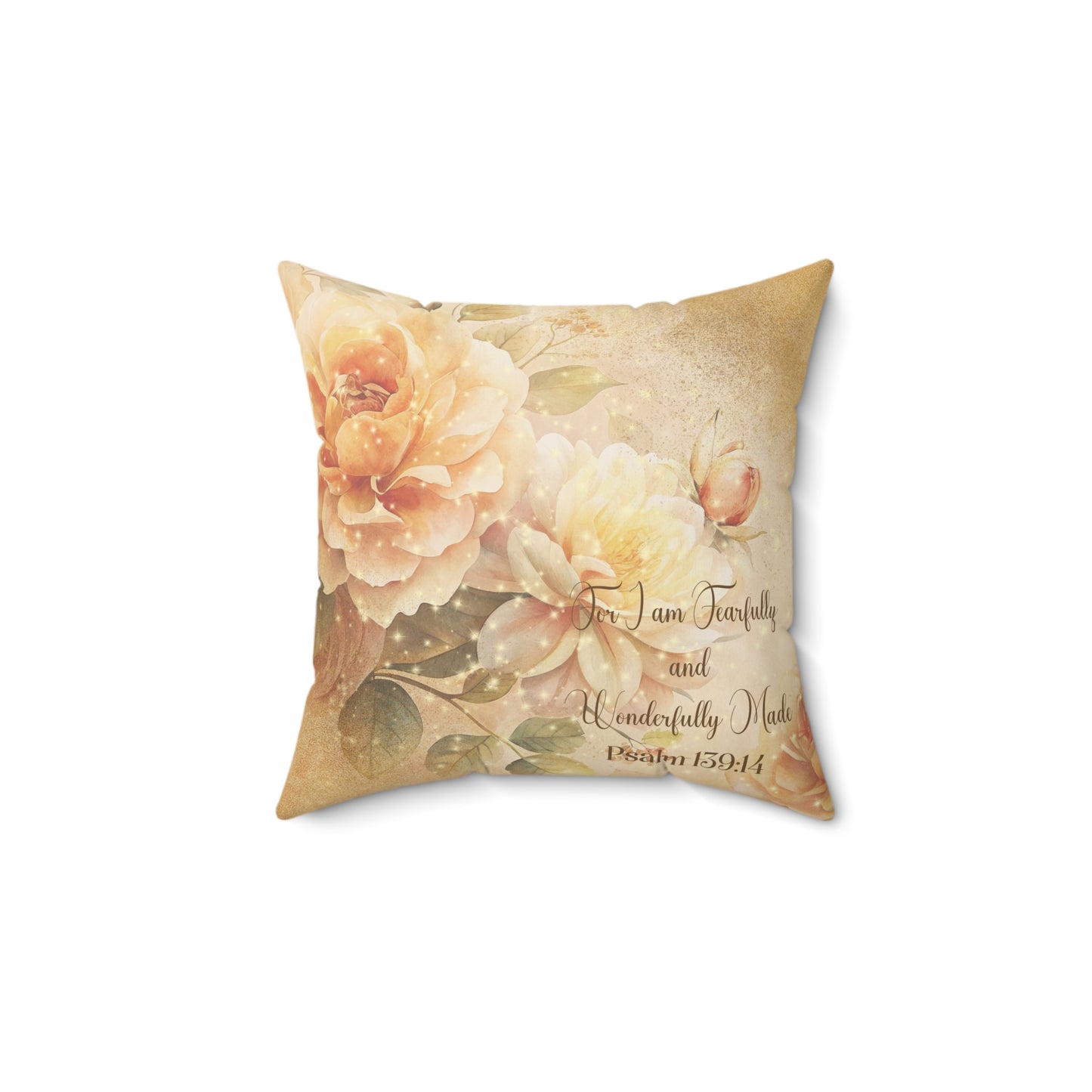 Fearfully Made Square Pillow