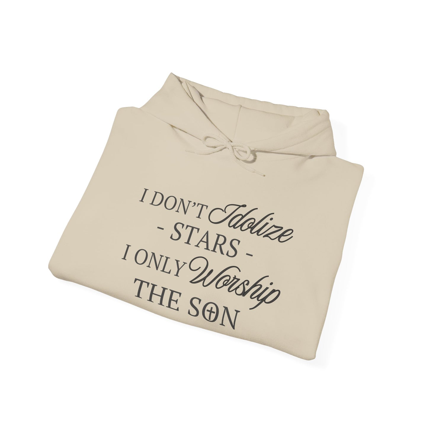 The Son (black print) Unisex Heavy Blend™ Hooded Sweatshirt