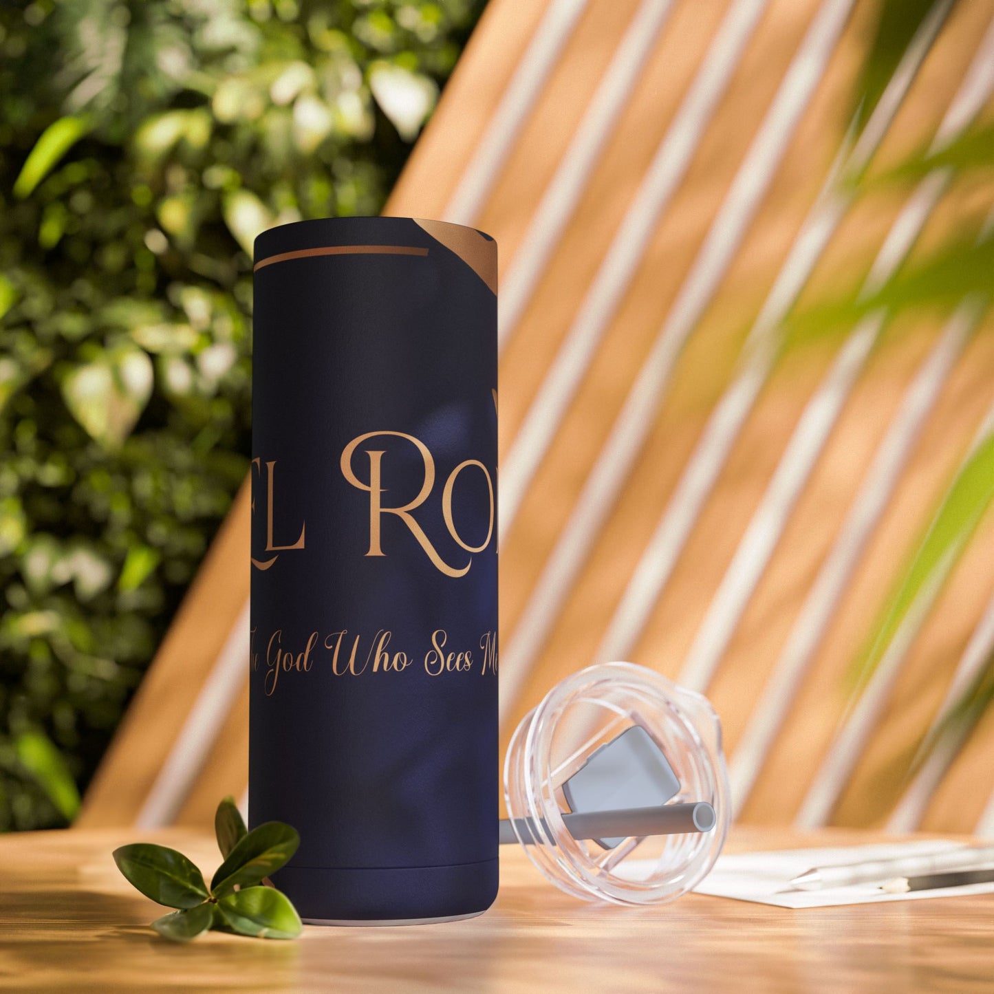 El Roi (Sapphire) Maars Maker Skinny Matte Tumbler, 20oz