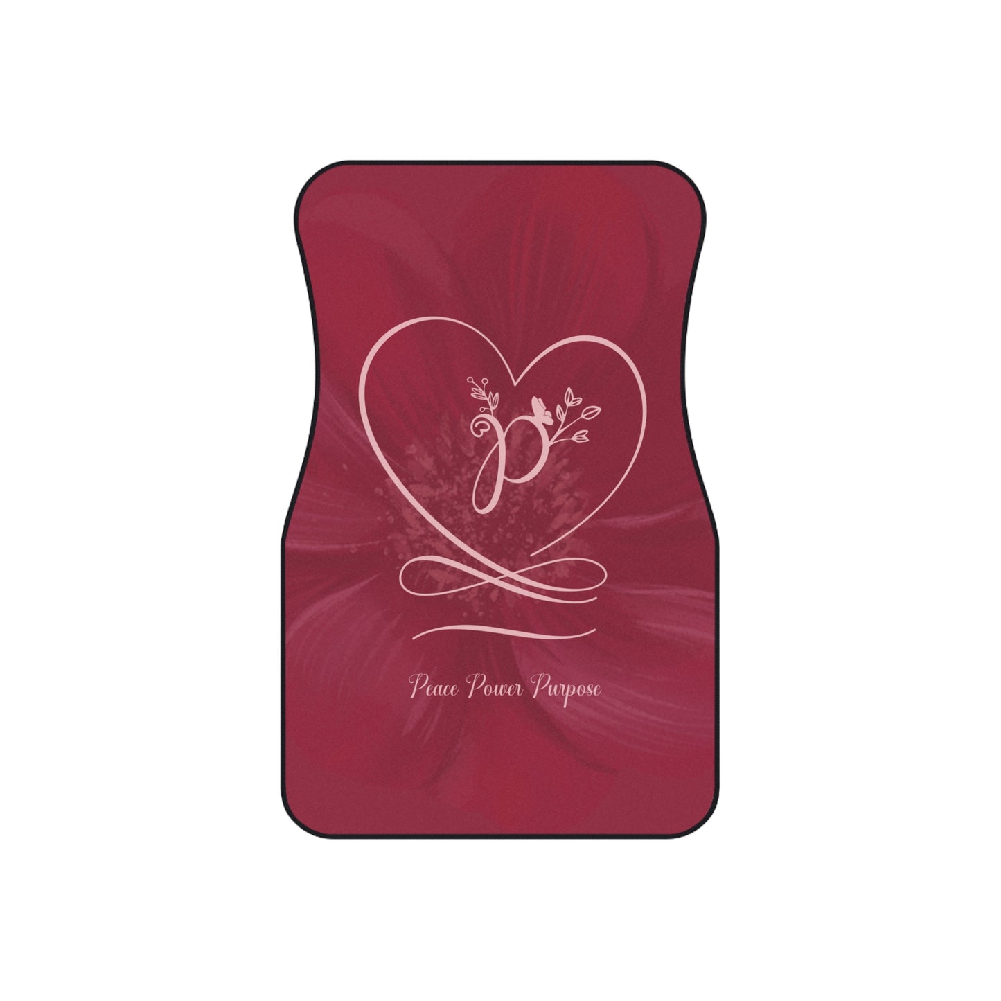 Peace 2 Car Mats (2x Front)