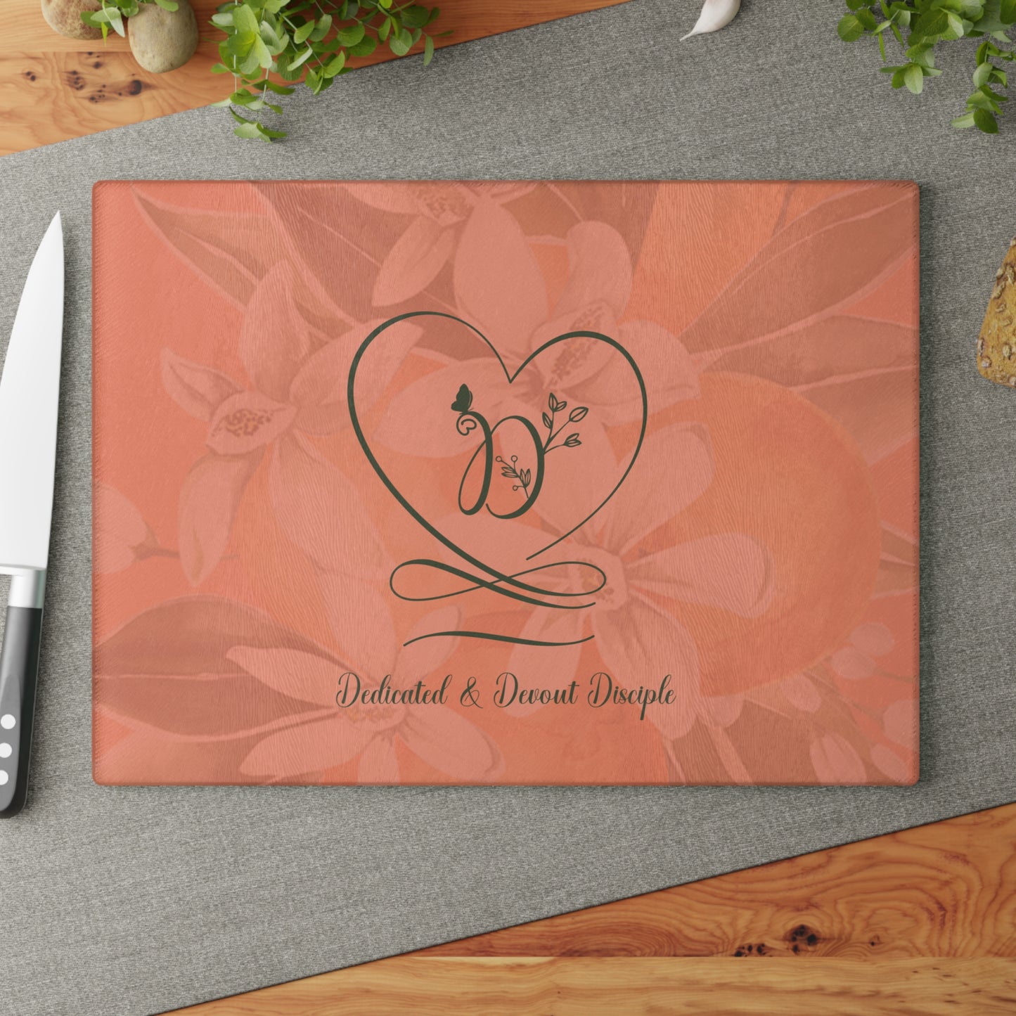 Disciple Glass Cutting Board
