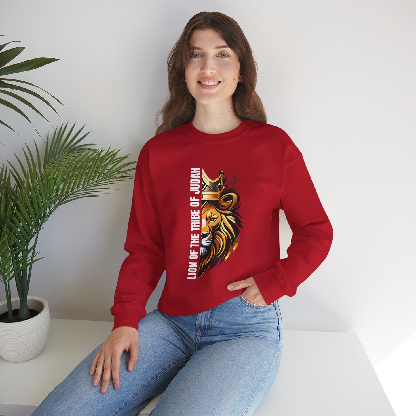 Tribe of Judah Unisex Heavy Blend™ Crewneck Sweatshirt