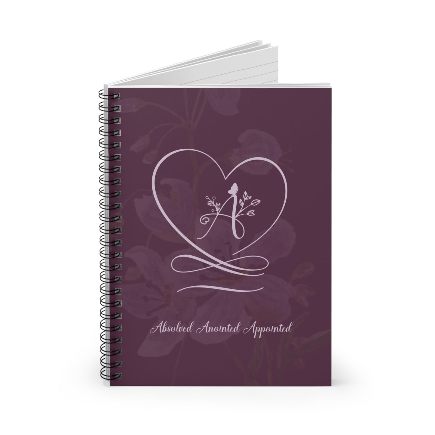 Anointed 2 Spiral Notebook - Ruled Line