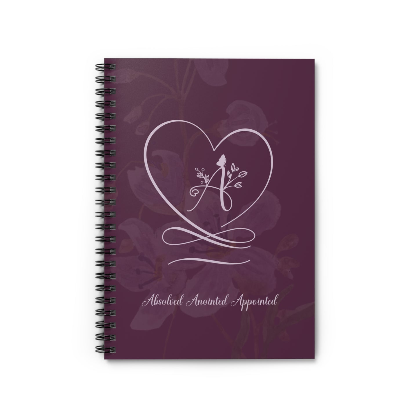 Anointed 2 Spiral Notebook - Ruled Line