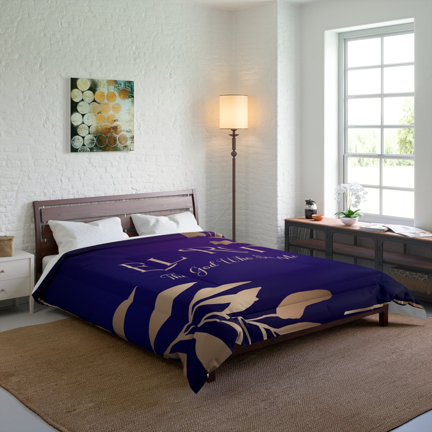El Roi (Amethyst) Comforter
