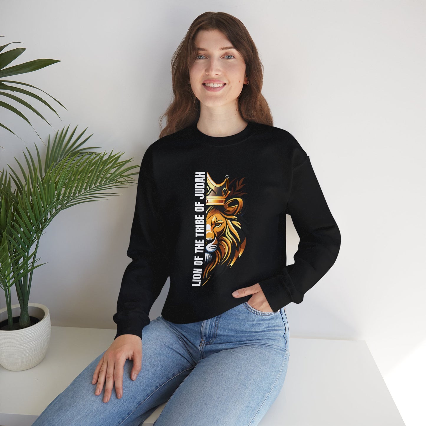 Tribe of Judah Unisex Heavy Blend™ Crewneck Sweatshirt