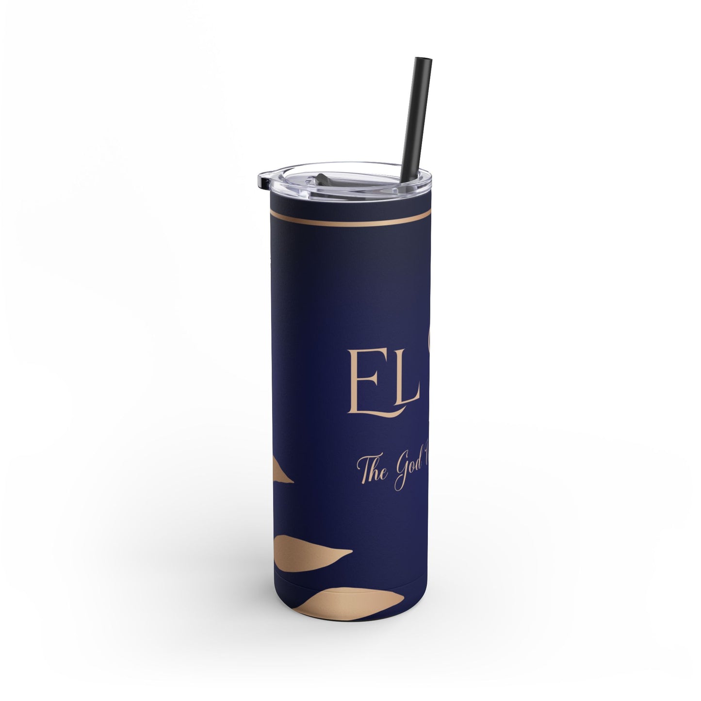 El Roi (Sapphire) Maars Maker Skinny Matte Tumbler, 20oz