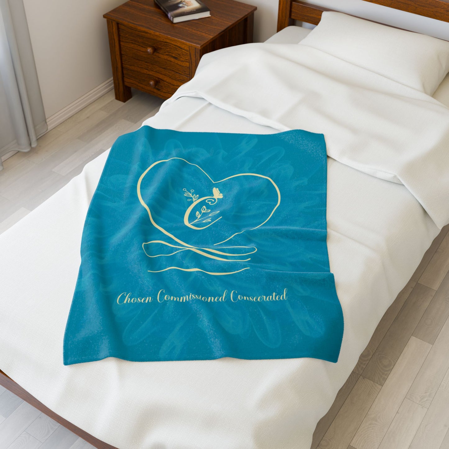 Chosen Velveteen Plush Blanket