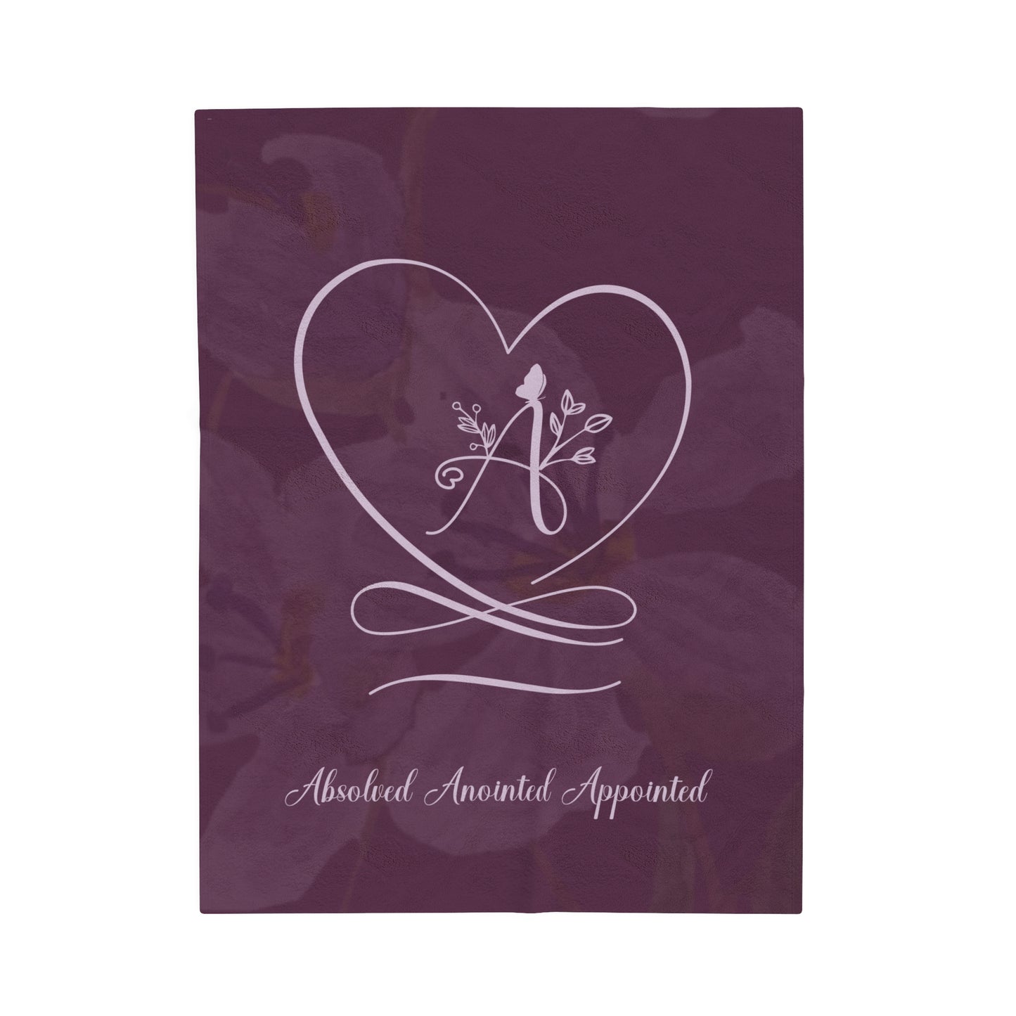 Anointed 2 Velveteen Plush Blanket