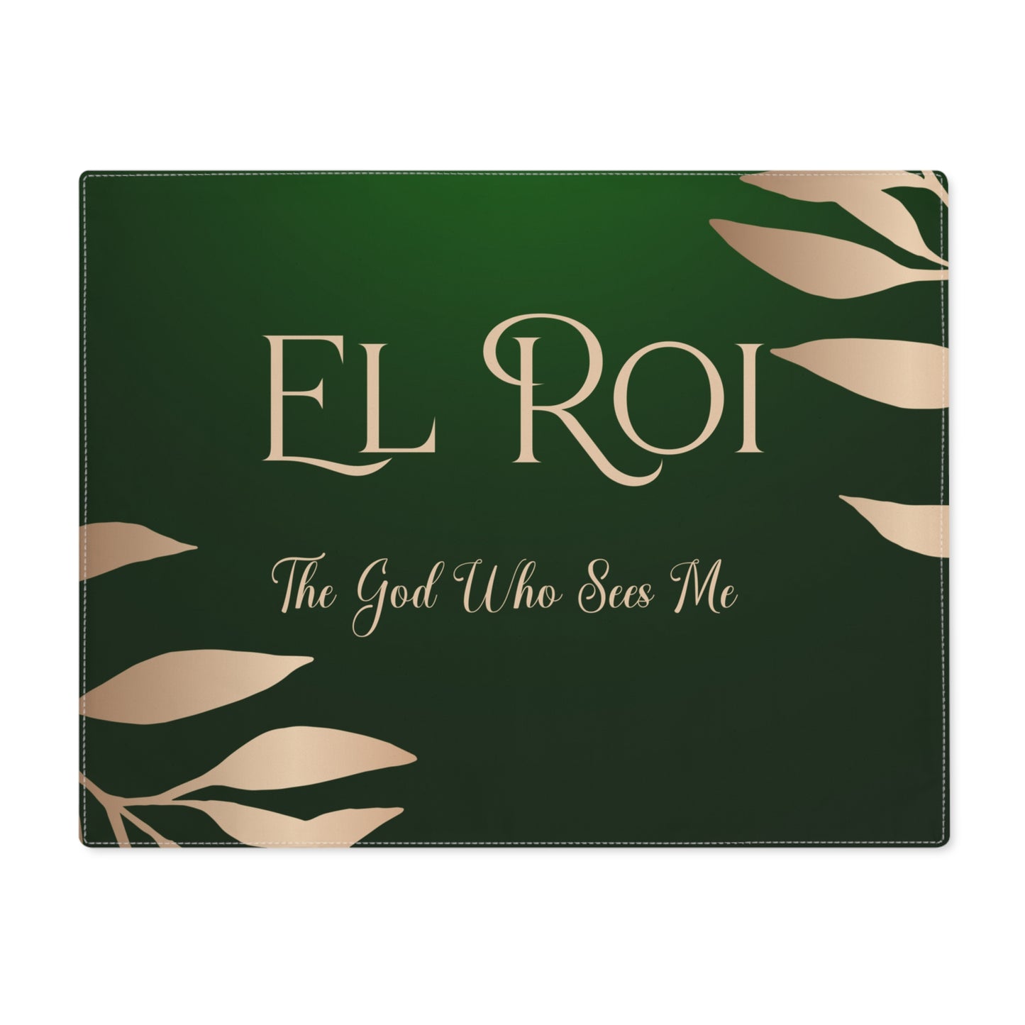 El Roi - (Emerald) Placemat, 1pc