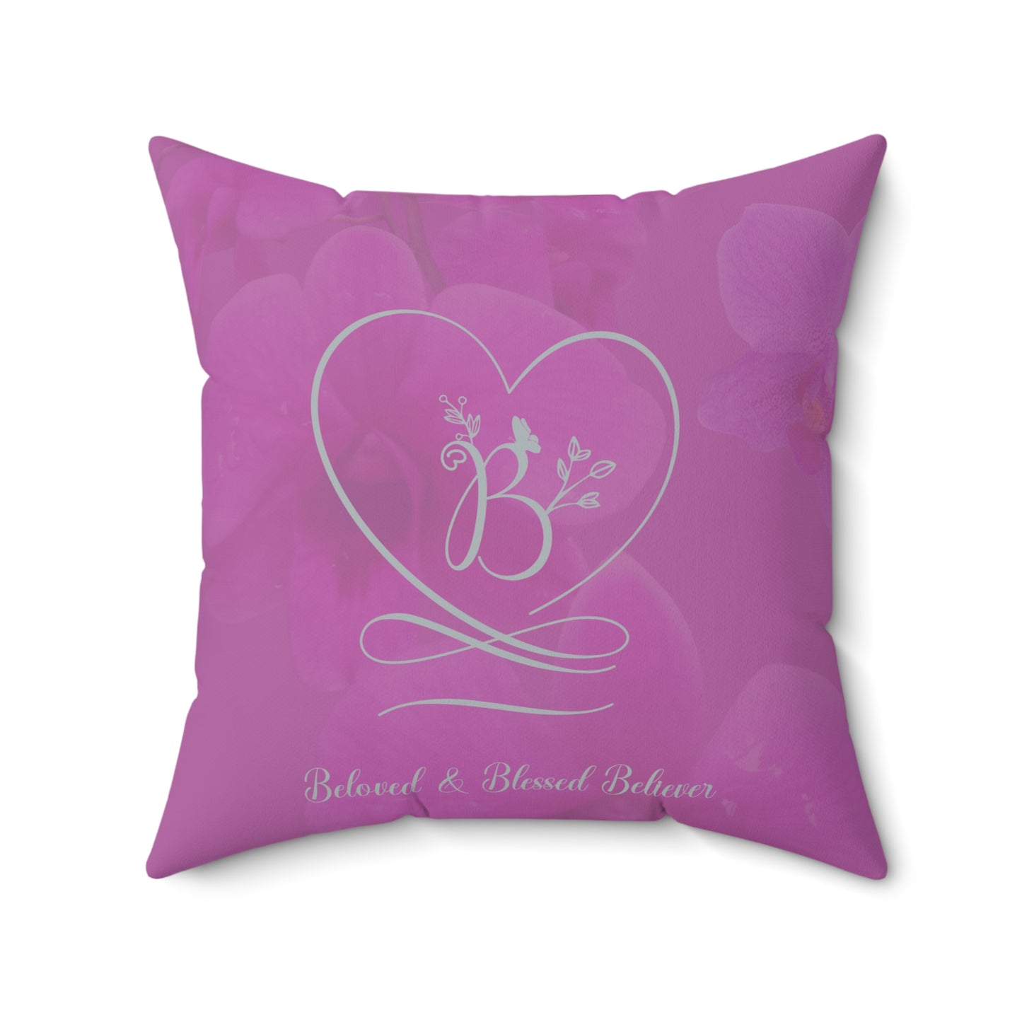 Beloved Faux Suede Square Pillow