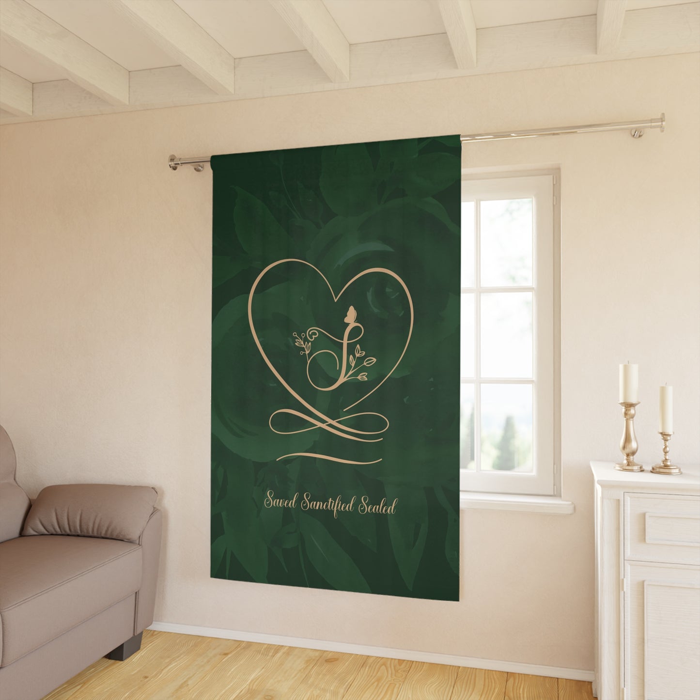 Saved Window Curtains (1 Piece)