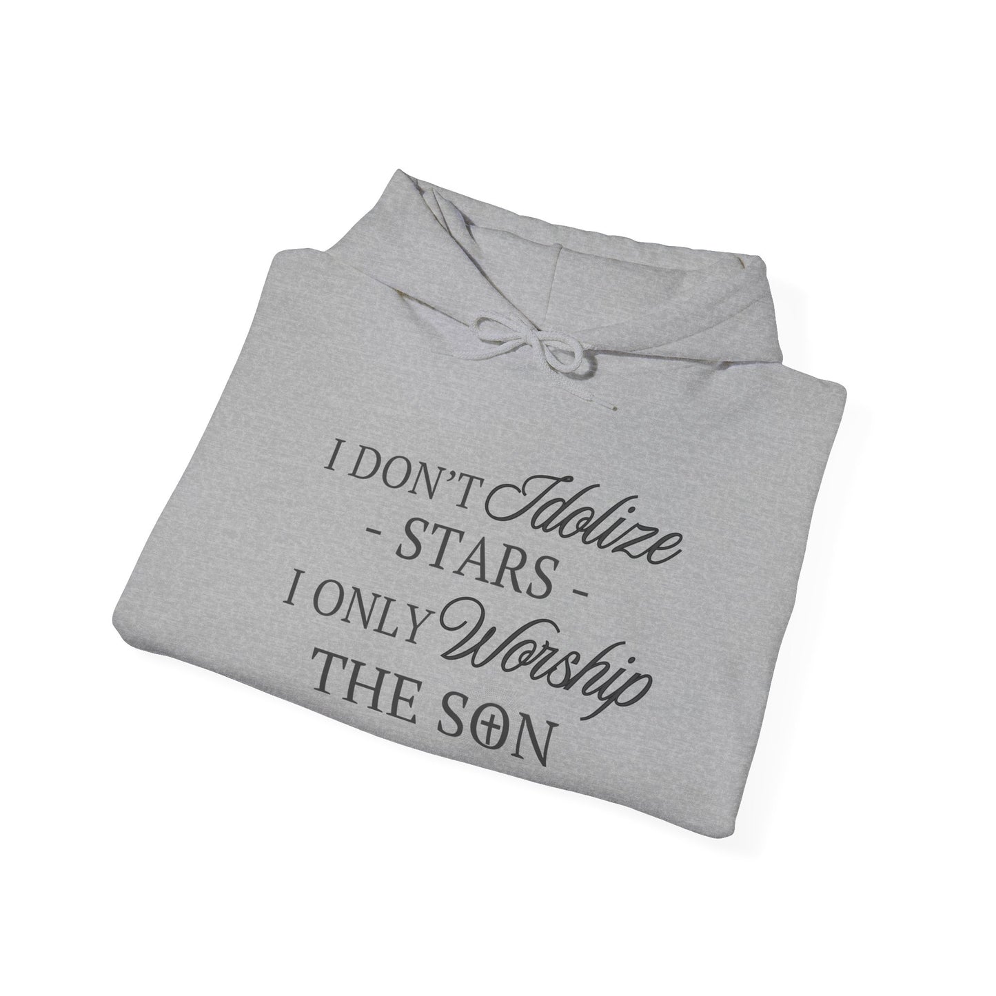 The Son (black print) Unisex Heavy Blend™ Hooded Sweatshirt