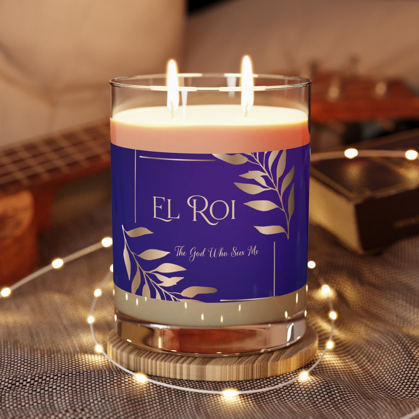 El Roi (Amethyst) Scented Candle - Full Glass, 11oz