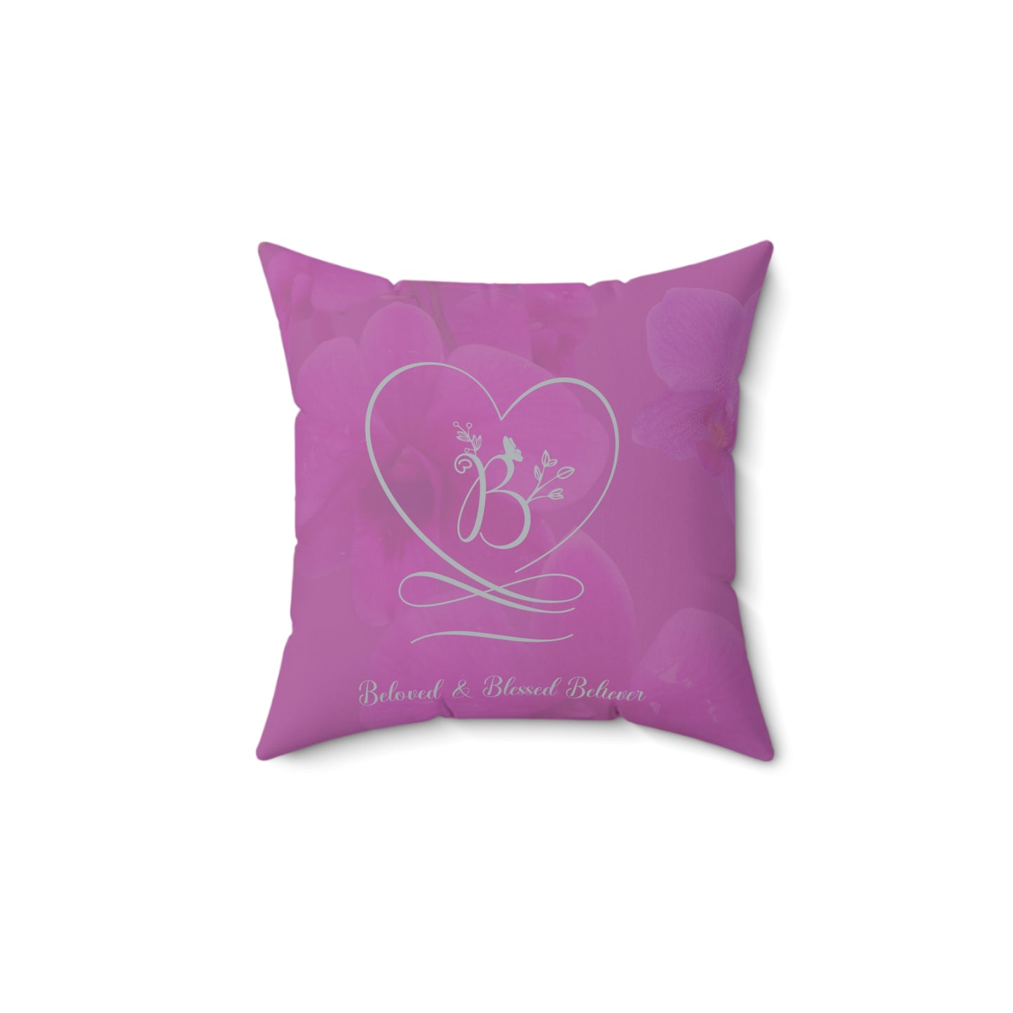 Beloved Faux Suede Square Pillow
