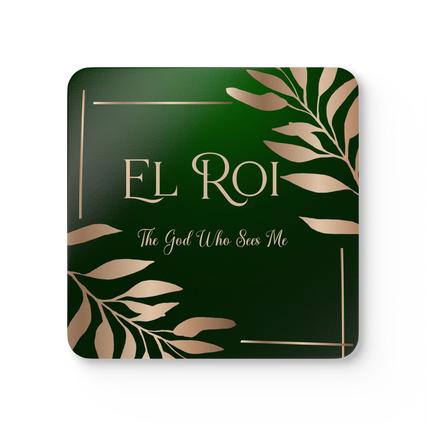 El Roi - (Emerald) Corkwood Coaster Set