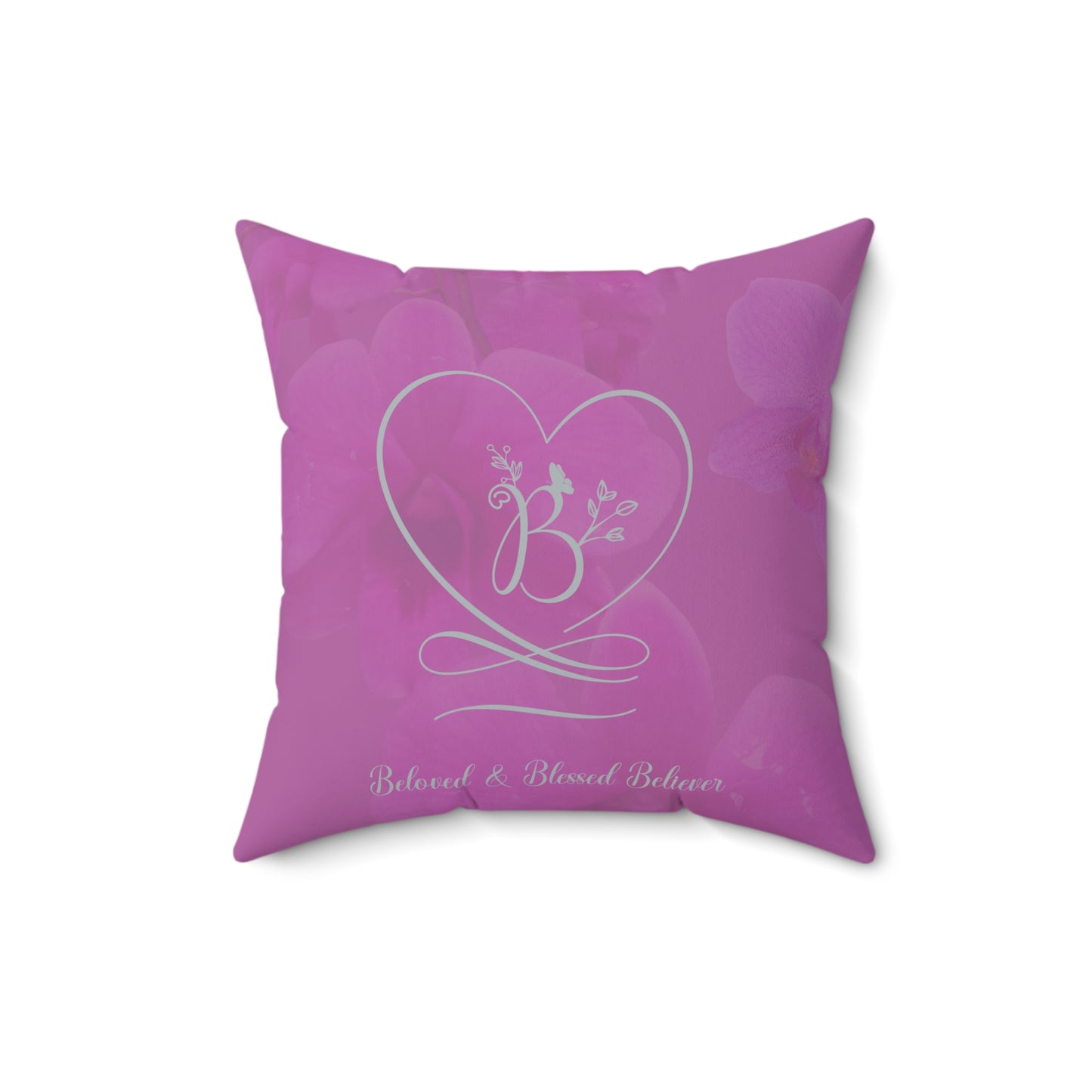Beloved Faux Suede Square Pillow