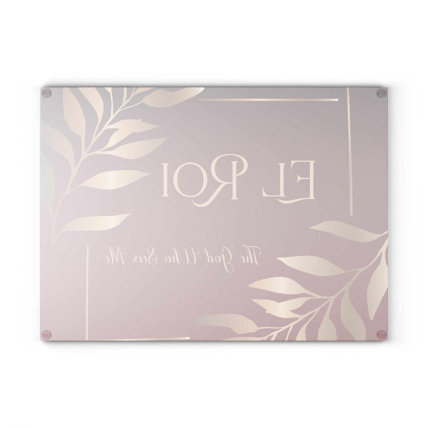 El Roi - (Ruby) Glass Cutting Board