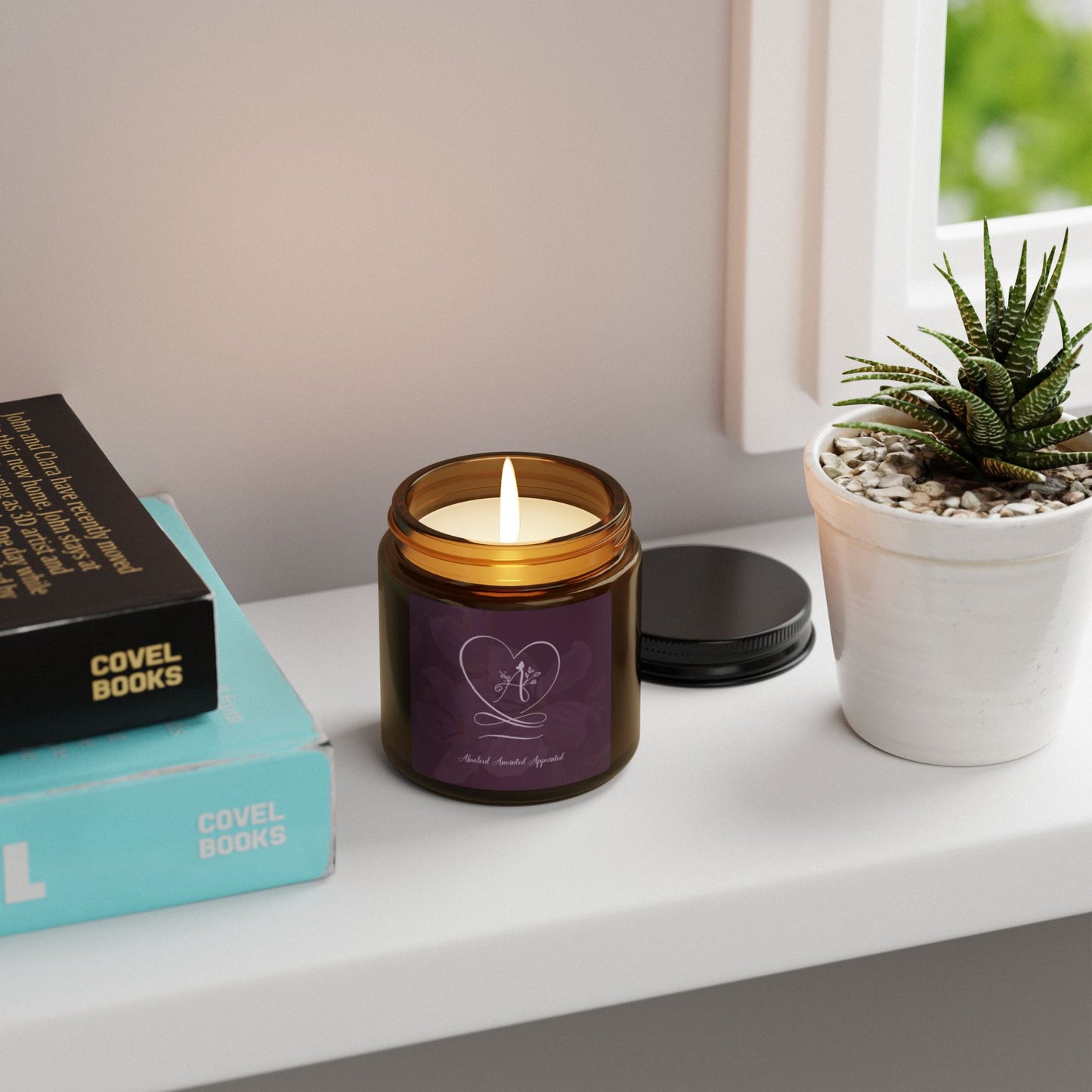 Anointed 2 Soy Candle (Multi-Size, Amber Jar)