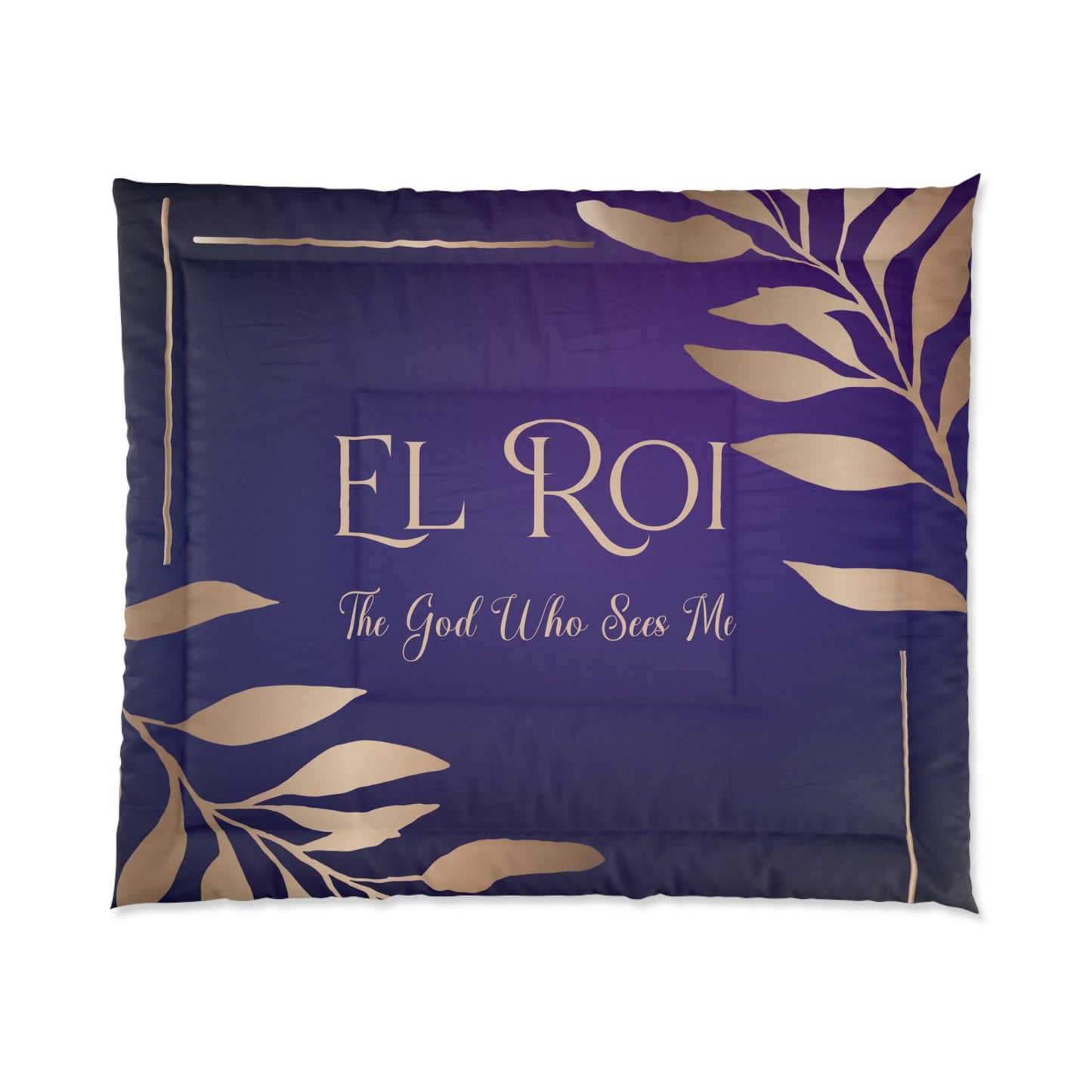 El Roi (Amethyst) Comforter