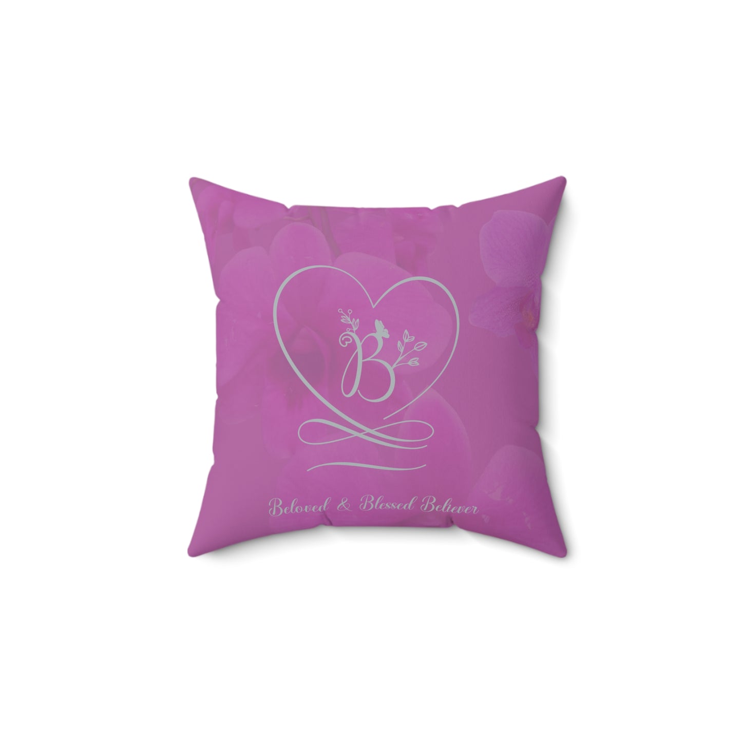 Beloved Faux Suede Square Pillow