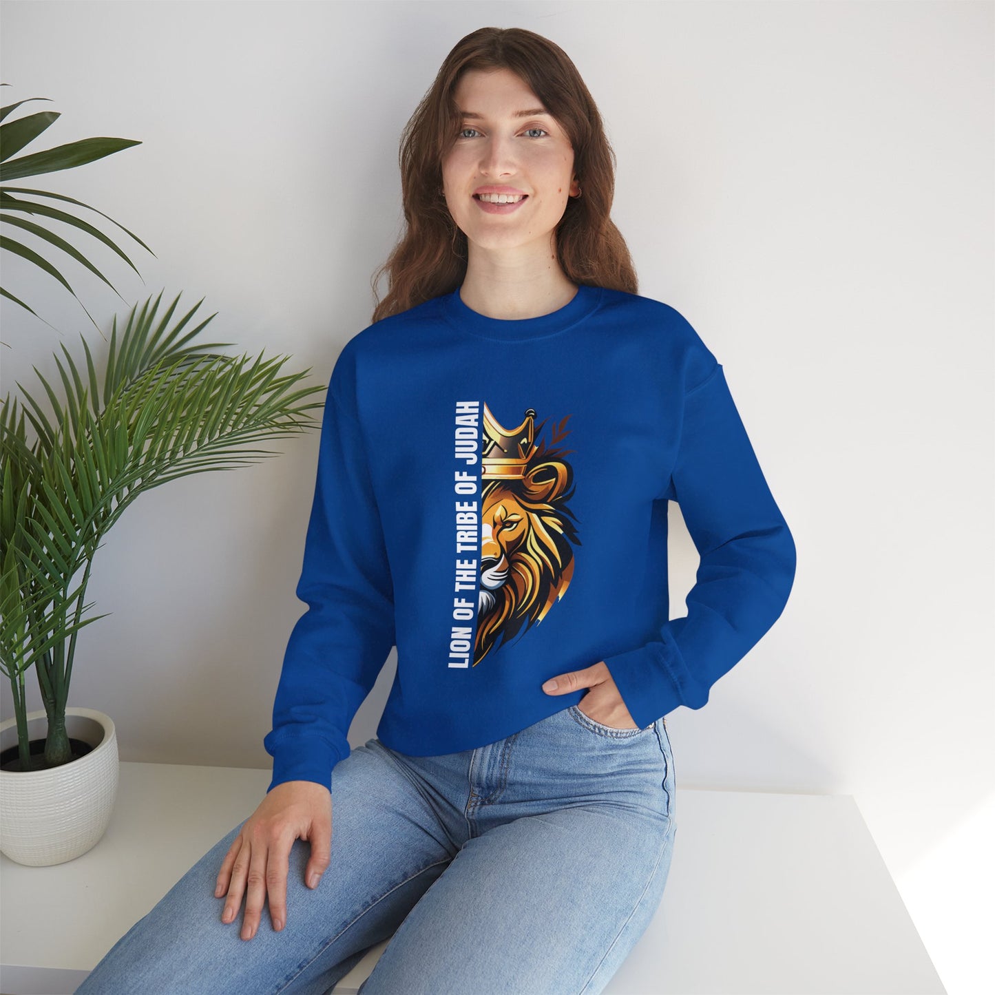 Tribe of Judah Unisex Heavy Blend™ Crewneck Sweatshirt