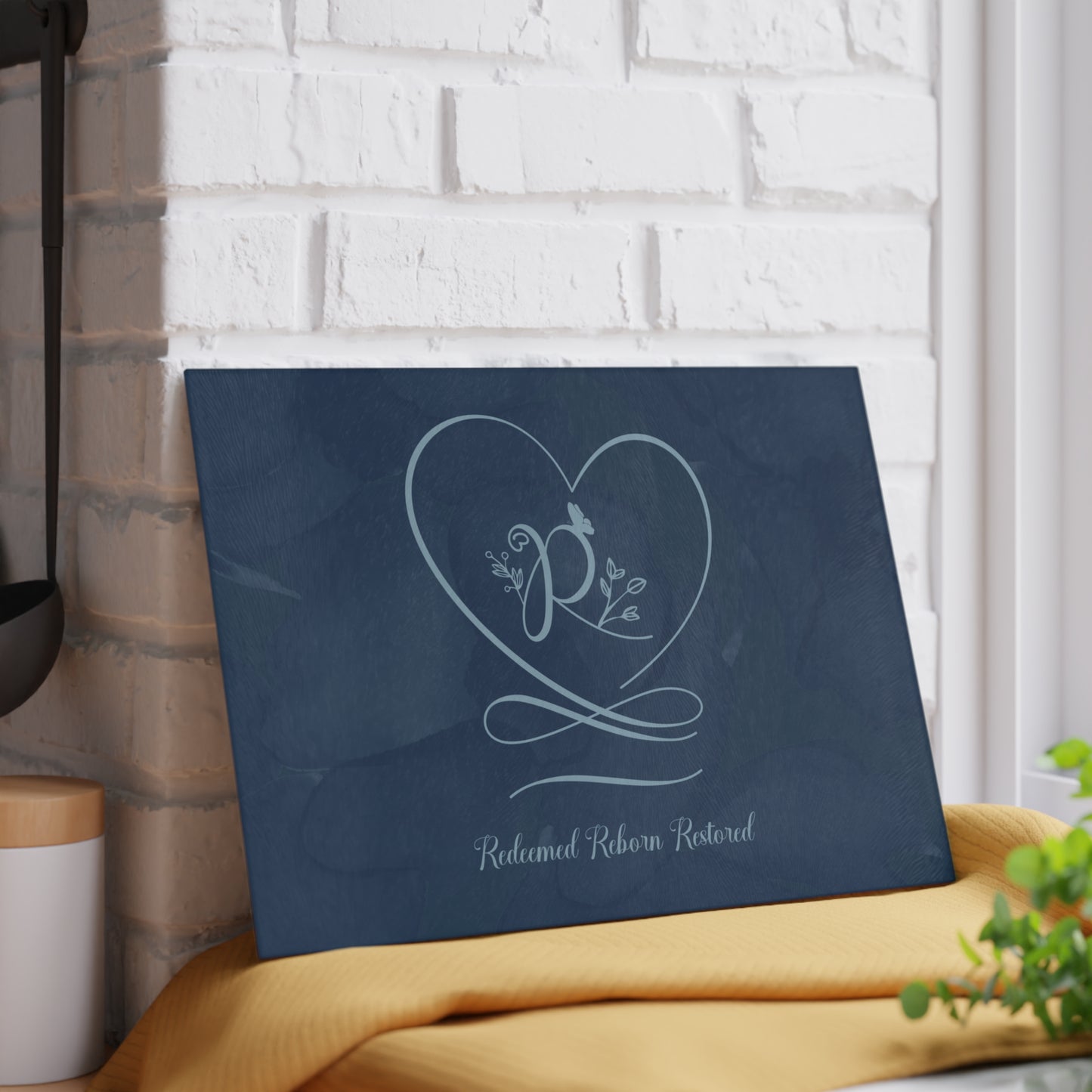 Redeemed Glass Cutting Board