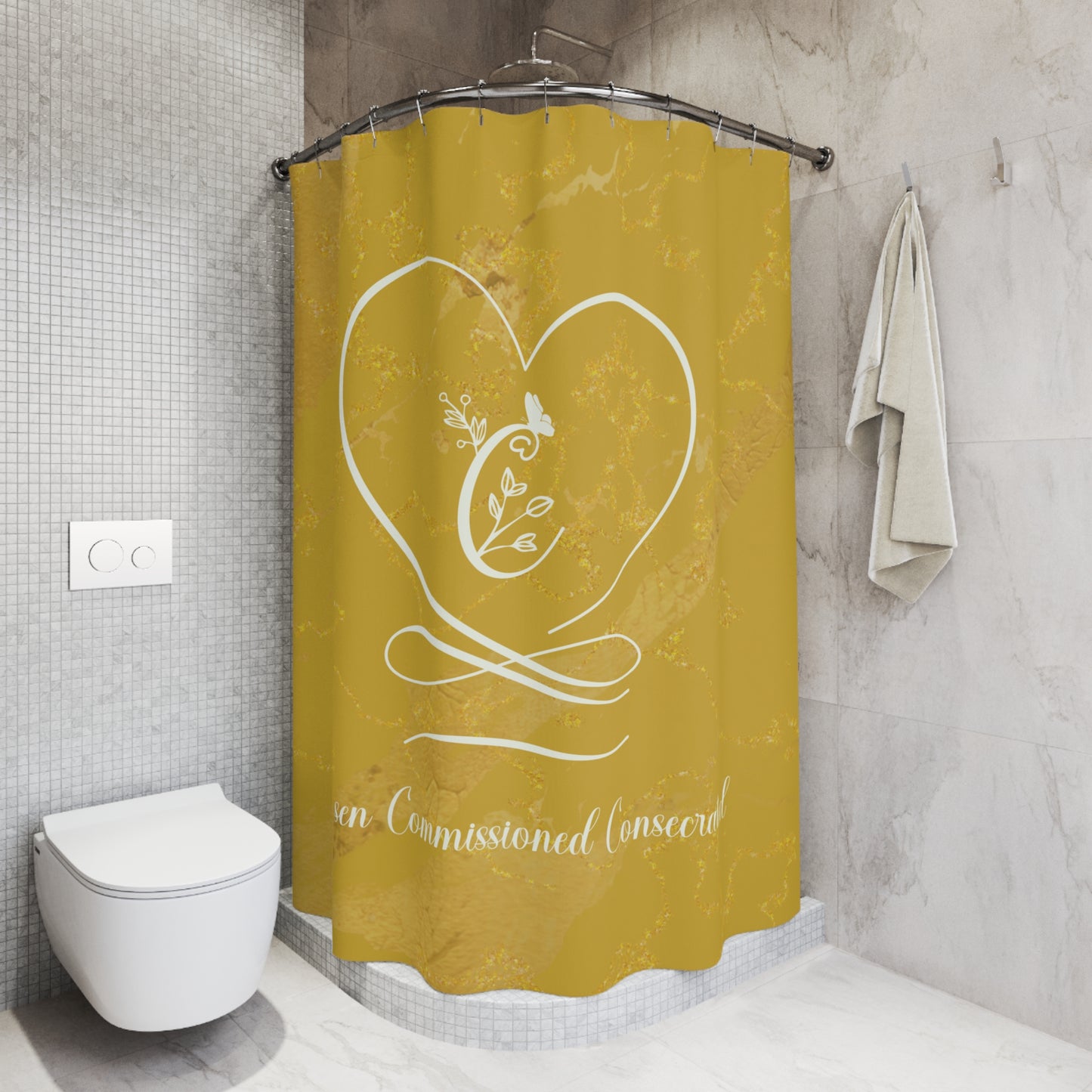Chosen 2 Shower Curtains