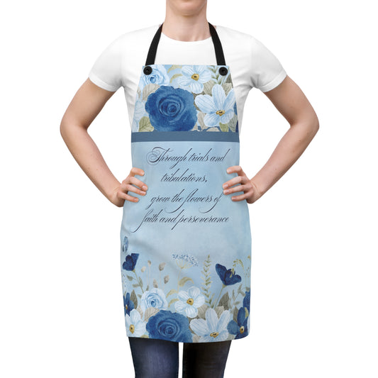 Flowers of Faith Apron (AOP)
