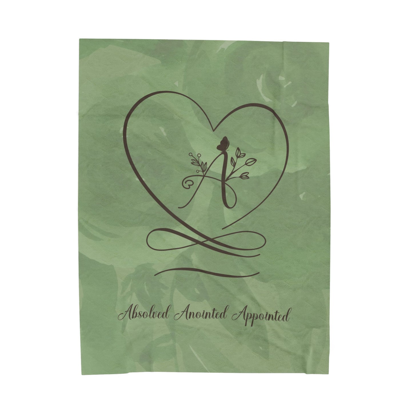 Anointed Velveteen Plush Blanket