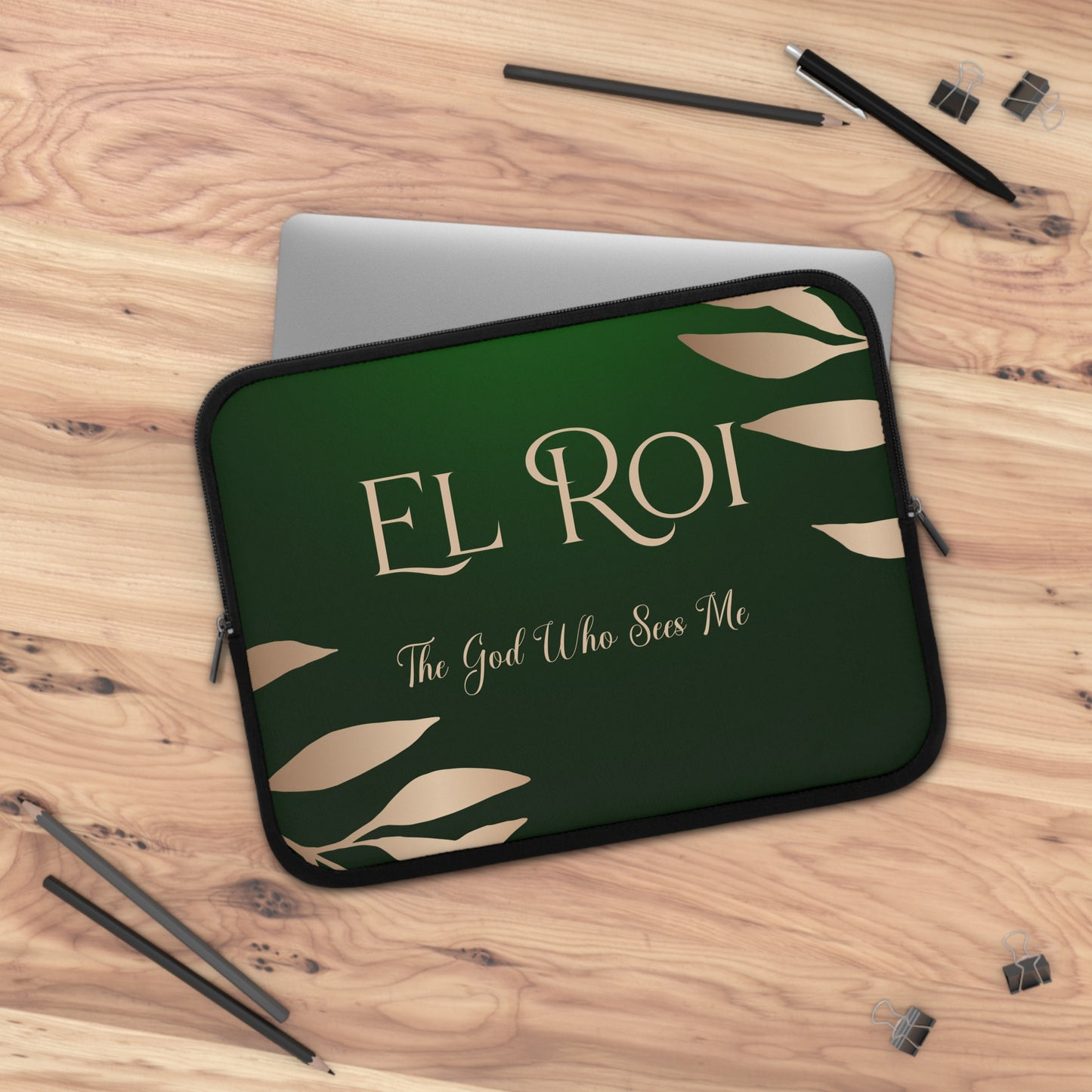 El Roi (Emerald) Laptop Sleeve