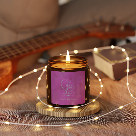 Beloved Scented Soy Candle (Multi-Size, Amber Jar)