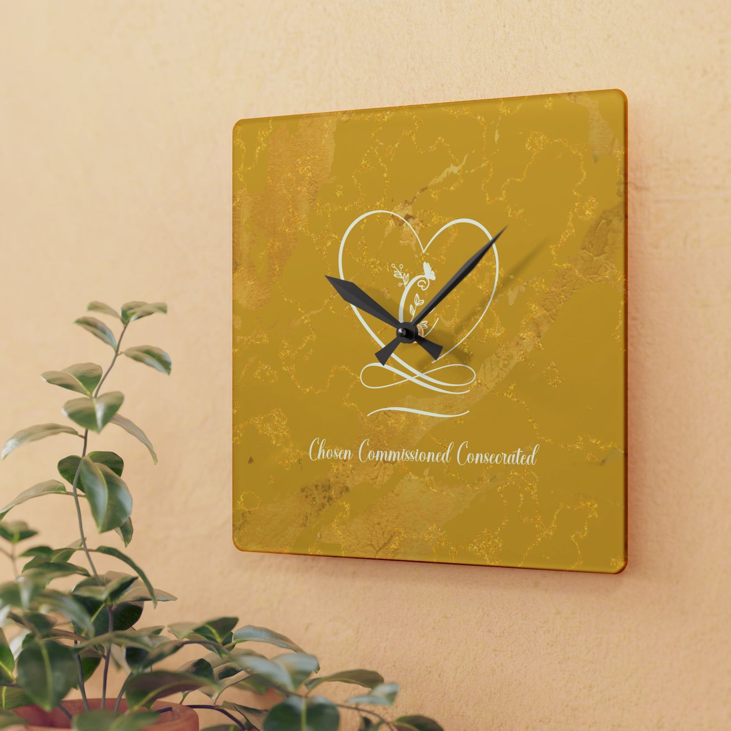 Chosen 2 Acrylic Wall Clock