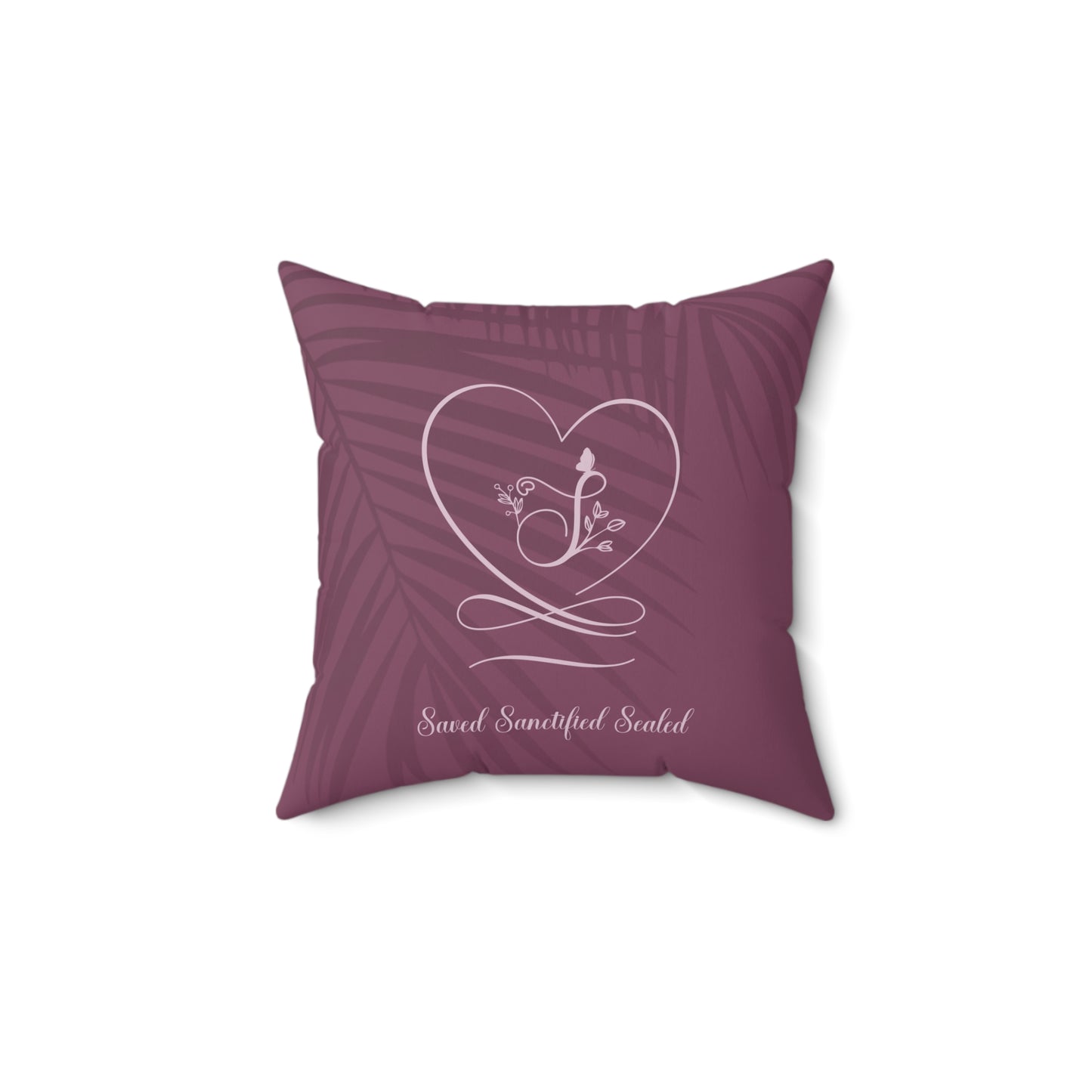 Saved 2 Polyester Square Pillow