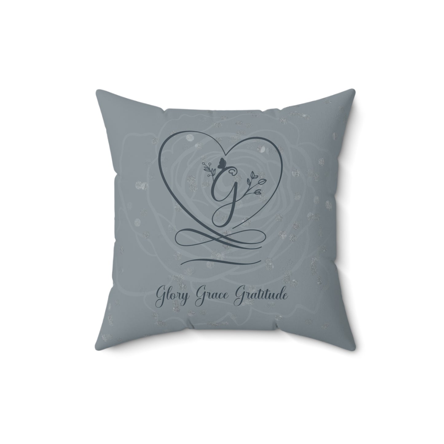 Grace 2 Polyester Square Pillow