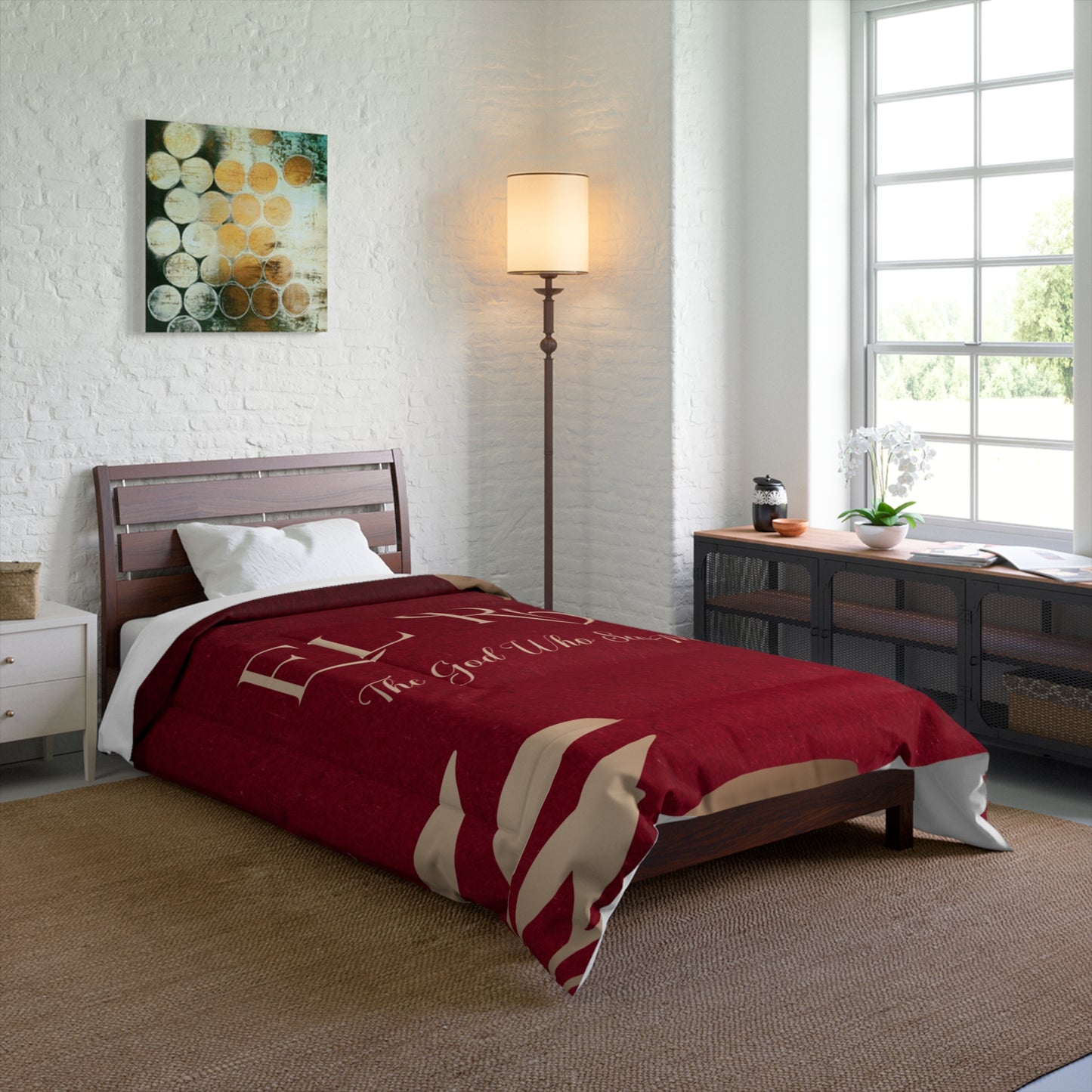 El Roi (Ruby) Comforter
