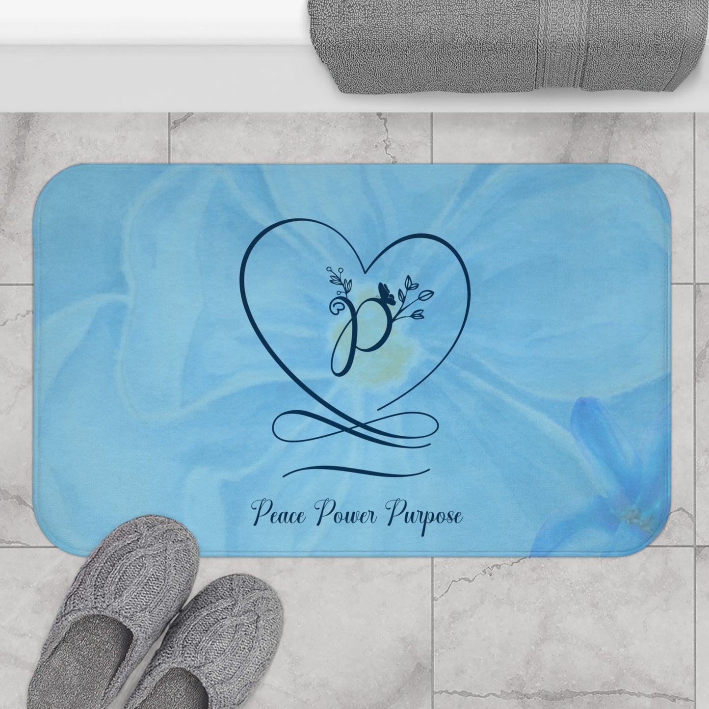 Peace Bath Mat
