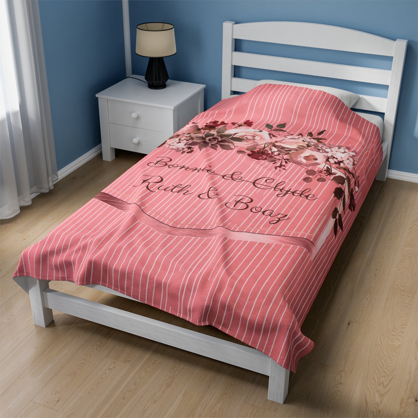 Ruth & Boaz Velveteen Plush Blanket