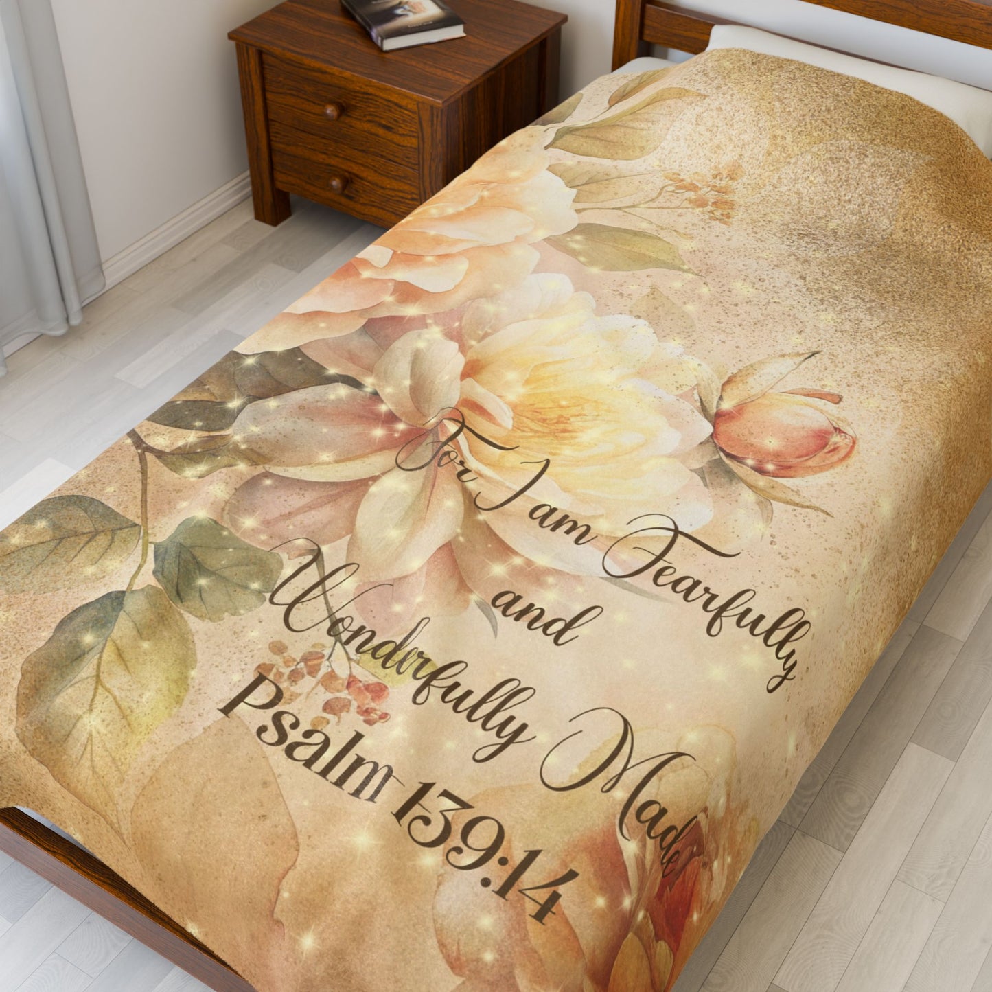 Fearfully Made Velveteen Plush Blanket