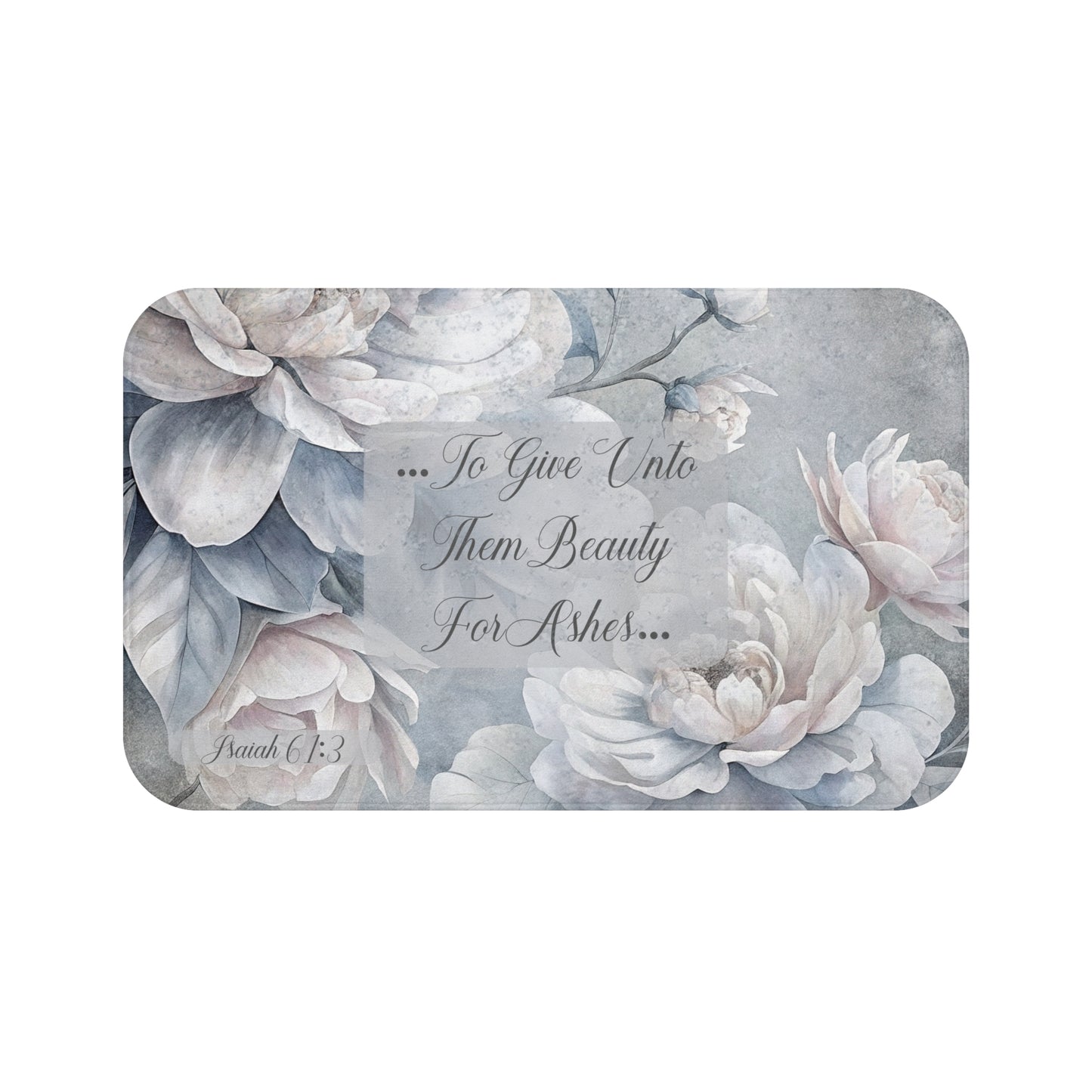 Beauty for Ashes Bath Mat